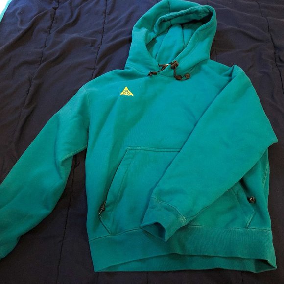 Nike ACG Tops - Nike ACG Pullover Fleece Hoodie Sweatshirt Women's XS - Teal